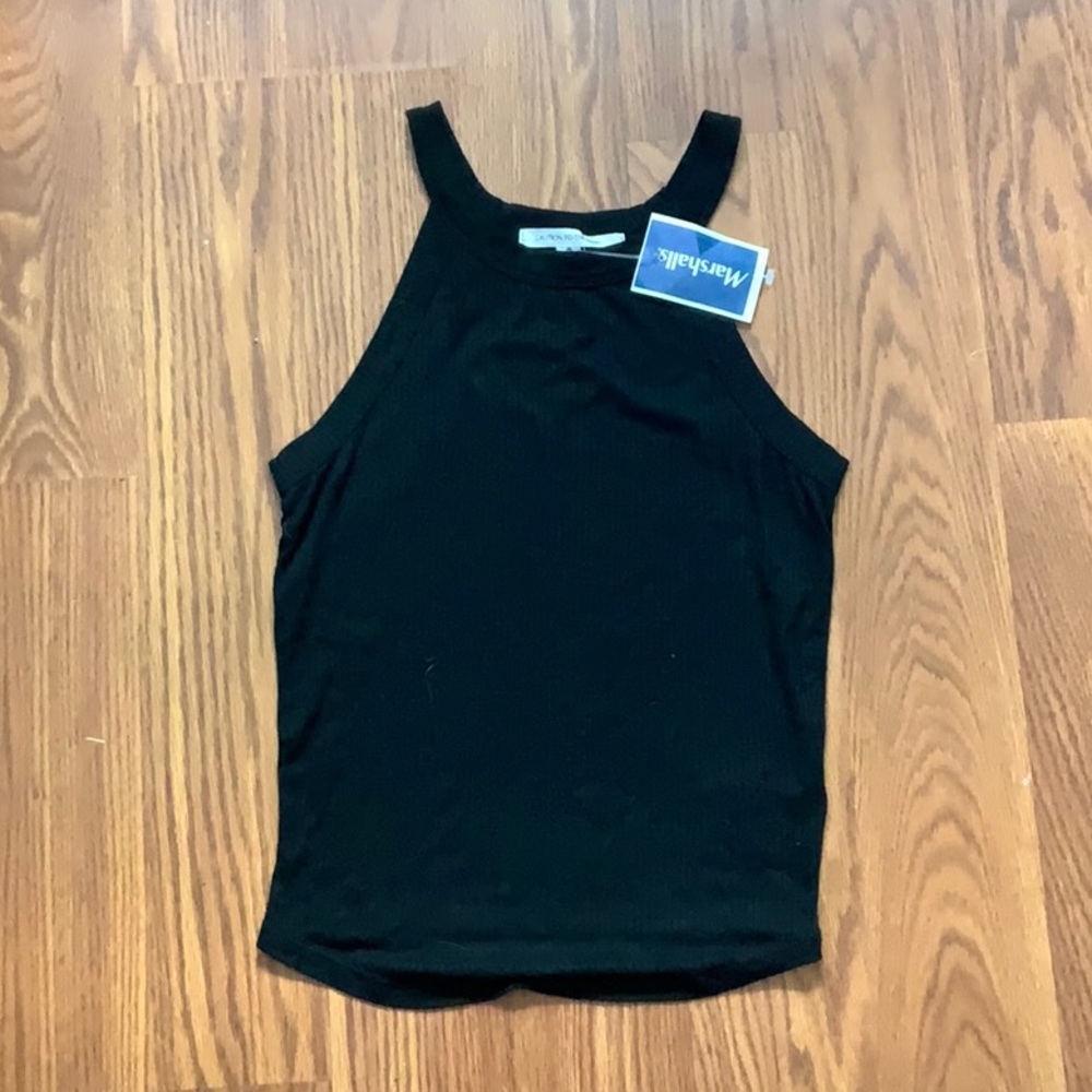 A simple back tank top.